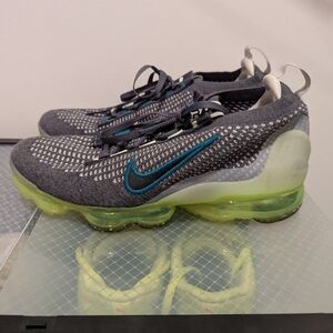 Nike VaporMax 2021 Flyknit Dark Grey 7Y